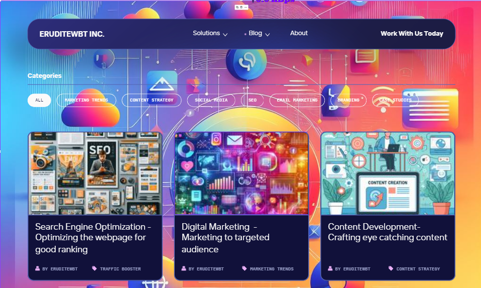  our marketing services